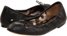 Black Leather Sam Edelman Felicia for Women (Size 6.5)