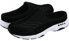 Black Suede/White Easy Spirit Traveltime for Women (Size 7)