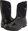 Black Shiny Bogs Classic Mid Handle for Women (Size 12)