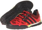 Light Scarlet/Black/Solar Slime adidas Outdoor Terrex Solo for Men (Size 10.5)