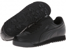 Black/Black Cow Silk PUMA Roma Basic Wn's for Women (Size 7.5)