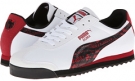 White/Jester Red PUMA Roma Basic for Men (Size 4.5)