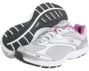 White/Chrome Silver/Meadow Mauve/Steel Grey Ryka Dash for Women (Size 5)