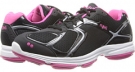 Black/Chrome Silver/Pink Scorch/White 1 Ryka Devotion for Women (Size 5.5)