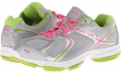 Chrome Silver/Lime Blaze/Atomic Pink 1 Ryka Devotion for Women (Size 5)