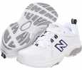 White/Navy New Balance WX608v3 for Women (Size 5.5)