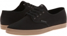 Black/Black/Gum Canvas Emerica The Wino for Men (Size 10.5)