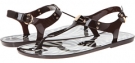 Dark Chocolate MICHAEL Michael Kors MK Plate Jelly for Women (Size 7)