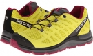 Mimosa Yellow/Light Hay Yellow/Mystic Purple Salomon Synapse for Women (Size 9.5)