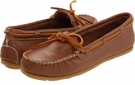 Light Brown Minnetonka Leather Moc for Women (Size 11)