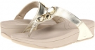 Gold FitFlop Lunetta for Women (Size 8)