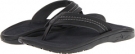 Black/Dark Shadow OluKai Hokua for Men (Size 7)