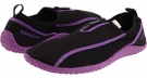 Black/Purple Speedo Zipwalker for Women (Size 8)