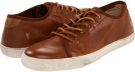 Cognac Soft Pebbled Full Grain/Suede Frye Chambers Low for Men (Size 9)