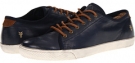 Navy Soft Vintage Leather Frye Chambers Low for Men (Size 10)