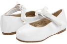 White Pazitos Classic Ballerina MJ PU for Kids (Size 10.5)