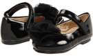 Black Pazitos Silk Rose MJ PU for Kids (Size 7)