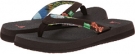 Chocolate/Coral Sanuk Yoga Paradise for Women (Size 9)