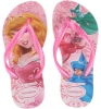 Crystal Rose/Rose Havaianas Kids Slim Princess Disney Flip Flops for Kids (Size 13)
