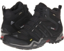 Carbon/Black/Light Scarlet adidas Outdoor Terrex Fast X Mid GTX for Men (Size 9)