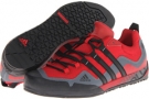 University Red/Black/Lead adidas Outdoor Terrex Swift Solo for Men (Size 9.5)