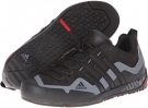 Black/Black/Carbon adidas Outdoor Terrex Swift Solo for Men (Size 10)