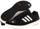 Black/Chalk/Black adidas Outdoor Boat Lace DLX for Men (Size 8.5)