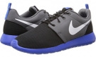 Black/Hyper Cobalt/White/Dark Grey Nike Roshe Run for Men (Size 10)