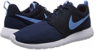 Midnight Navy/Total Orange/White/University Blue Nike Roshe Run for Men (Size 10)