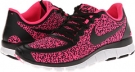 Black/Hyper Pink/Black Nike Free 5.0 V4 for Women (Size 6.5)