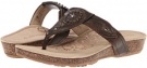 Bronze Aetrex Emily Sandalistas - Lynco Footbed for Women (Size 5)