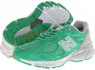 Green/Grey New Balance W990 for Women (Size 13)