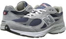 Navy/Cool Grey New Balance M990 for Men (Size 11.5)