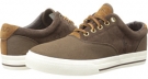 Mohican Brown Twill/Mohican Brown Sport Suede Polo Ralph Lauren Vaughn Saddle for Men (Size 9)