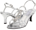 Silver Metallic Touch Ups by Benjamin Walk Mindy for Women (Size 8)