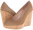 Tan Nubuck Stuart Weitzman Corkswoon for Women (Size 10.5)