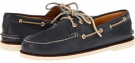 Navy Sperry Top-Sider Gold A/O 2-Eye for Men (Size 9.5)