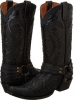 Black Stetson Snip Toe Harness Boot for Men (Size 10)