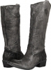 Charcoal Antique Soft Full Grain Frye Carson Tab Tall for Women (Size 8)