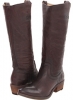 Dark Brown Antique Soft Full Grain Frye Carson Tab Tall for Women (Size 6.5)