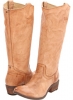 Camel Antique Soft Full Grain Frye Carson Tab Tall for Women (Size 6)