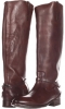 Dark Brown Smooth Full Grain Frye Lindsay Plate for Women (Size 8.5)