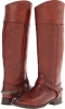 Redwood Smooth Full Grain Frye Lindsay Spur for Women (Size 8)