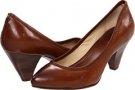 Cognac Soft Vintage Leather Frye Regina Pump for Women (Size 5.5)