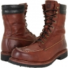 Dark Brown Tumbled Full Grain Frye Dakota Crepe Tall for Men (Size 9.5)