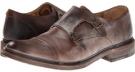 Dark Brown Antique Pull Up Frye James Double Monk for Men (Size 12)
