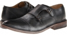 Black Antique Pull Up Frye James Double Monk for Men (Size 8)