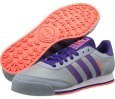 Silver/Collegiate Purple/Infrared adidas Originals Orion 2 for Men (Size 10.5)