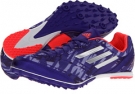 Blast Purple/Metallic Silver/Red Zest adidas Running XCS 3 Spikeless W for Women (Size 9.5)