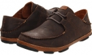 Dark Wood/Toffee OluKai Ohana Lace Up Nubuck for Men (Size 8.5)